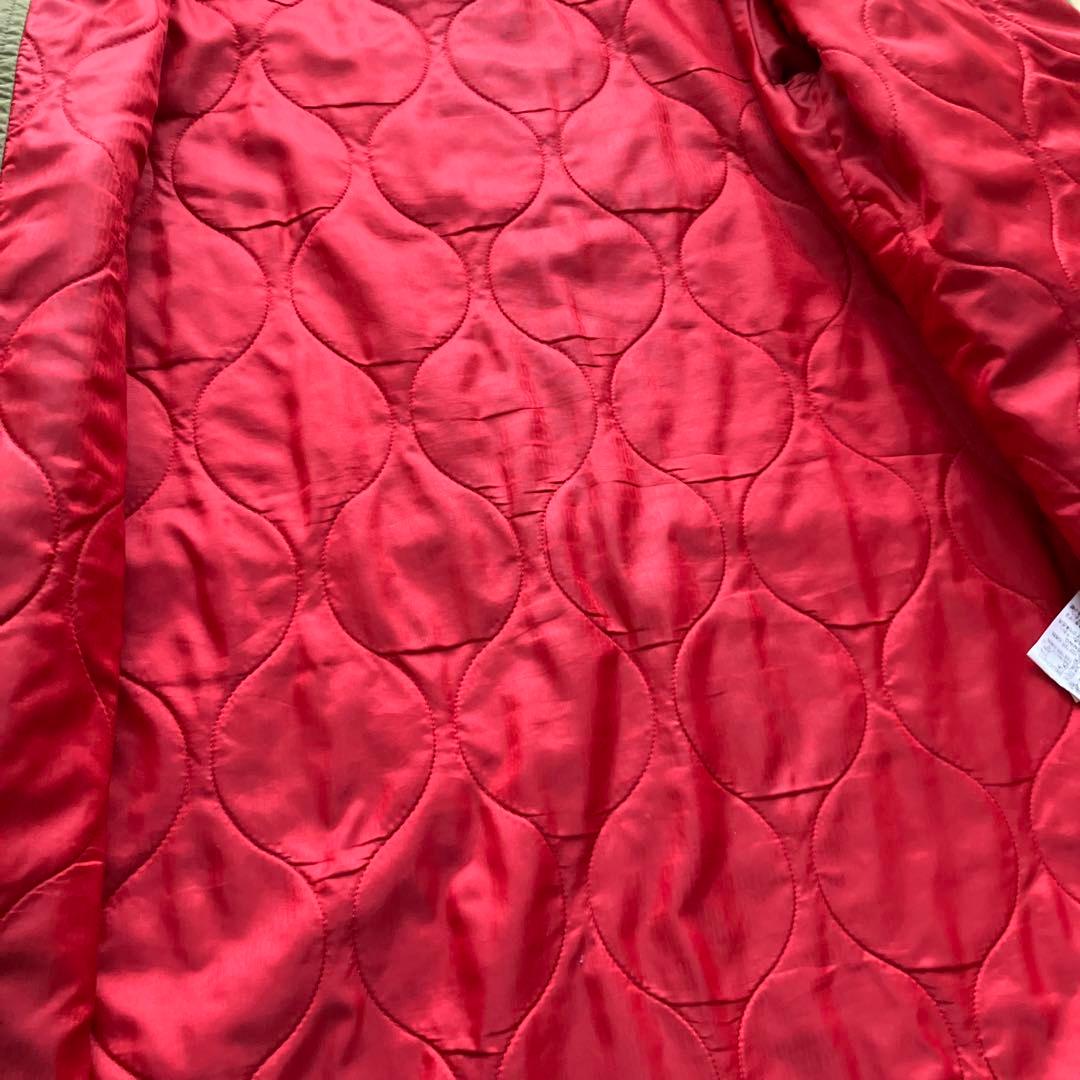 良品　スワッガー　アルファ　モッズコート　ミリタリー　オリーブ　ペンキ加工