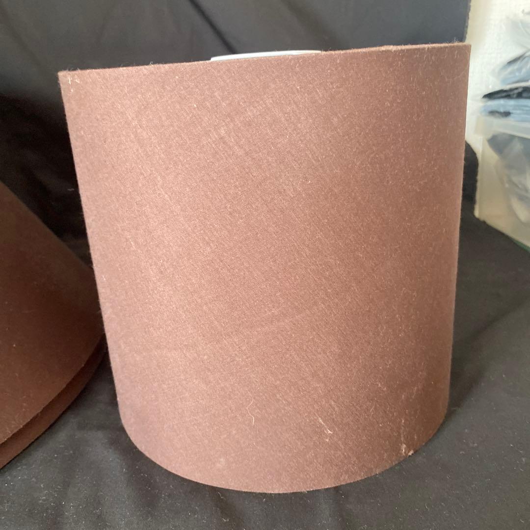 ペンダントセード　 電球　ブラウン　3点セット　中古品