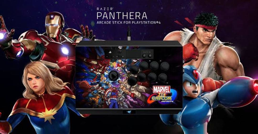 【Razer 旧Panthera】mvci限定モデル レバー ボタン換装済
