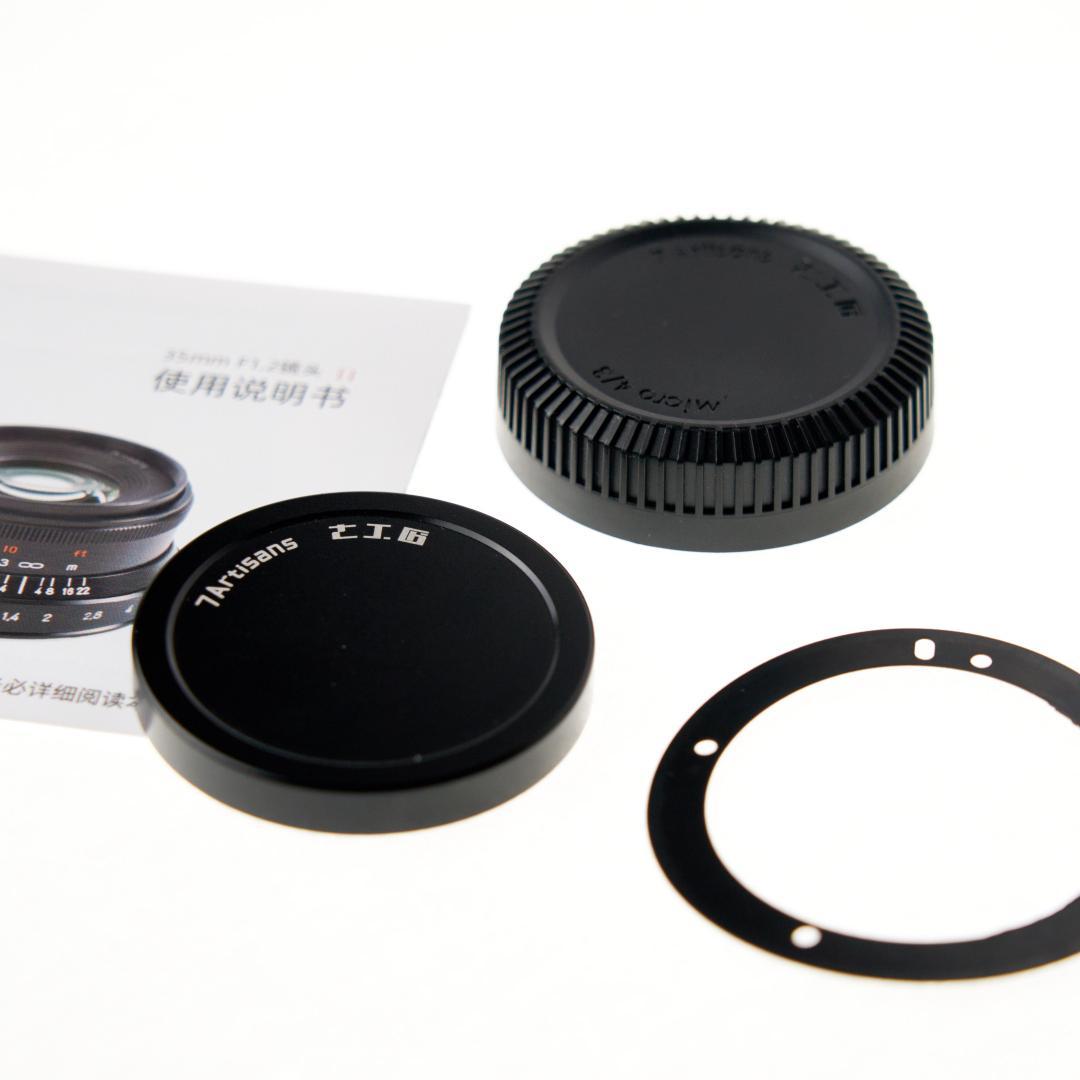 【極美品】7Artisans 35mm F1.2 マイクロフォーサーズ用