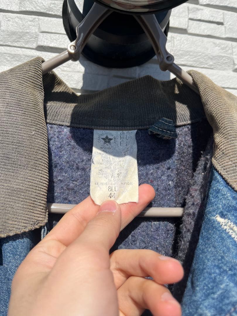 ゴールデンサイズ！　80s Carhartt ミシガンチョアコート　USA製