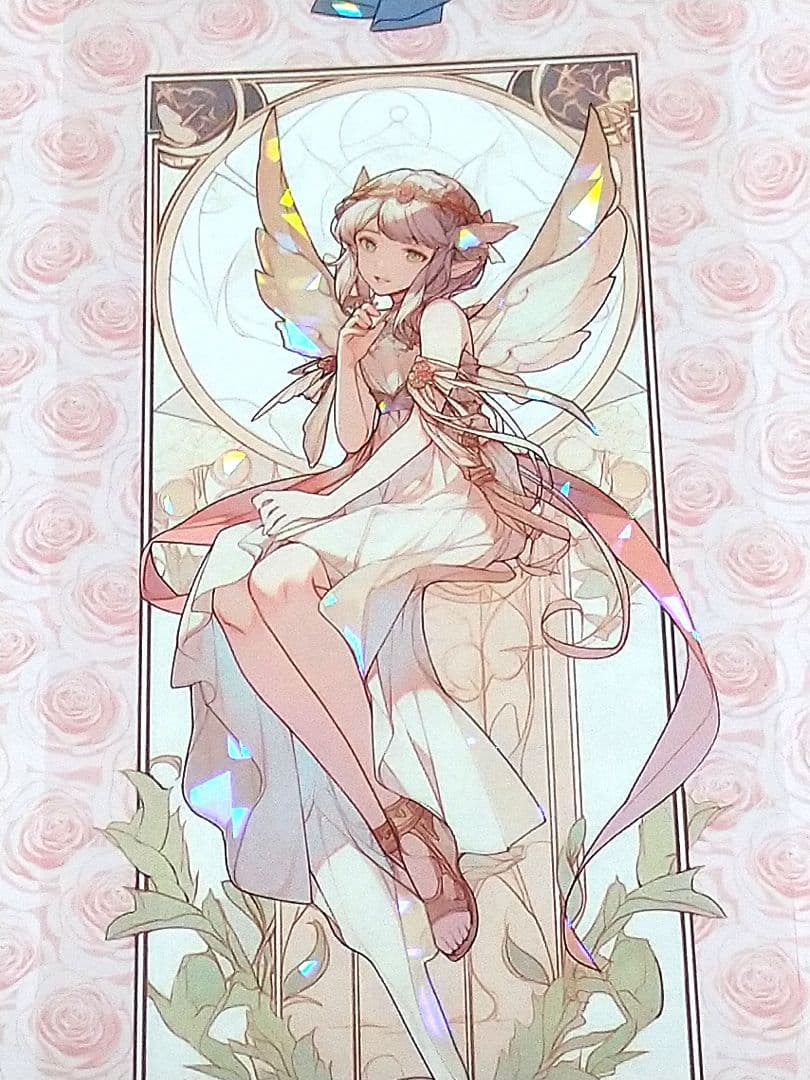 ラスト✩廃盤品✩J1050＃夕月幽境(贝壳光)切り売り海外人物女の子AIマステ