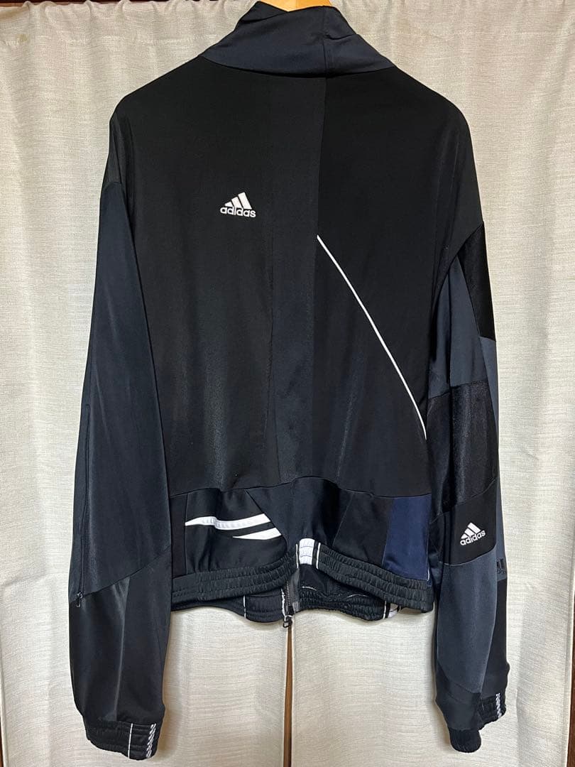 adidas 再構築 ドッキング リメイク ジャージ トラックジャケット