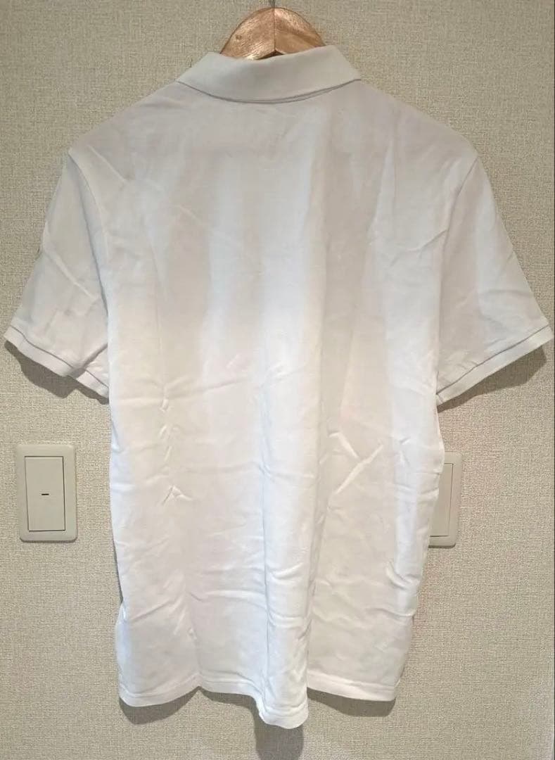 MONCLER ポロシャツ L ホワイト【美品】