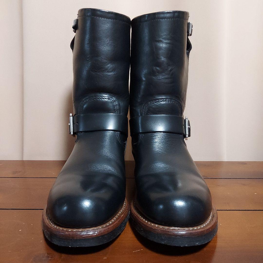 RED WING 2268 U9.5D ブラッククロム エンジニア ブーツ 美品