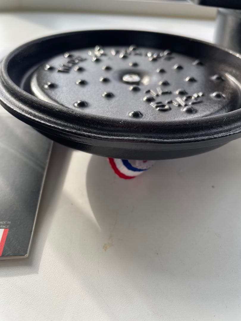 Staub ココット 14cm ブラック　シリアルナンバー付き