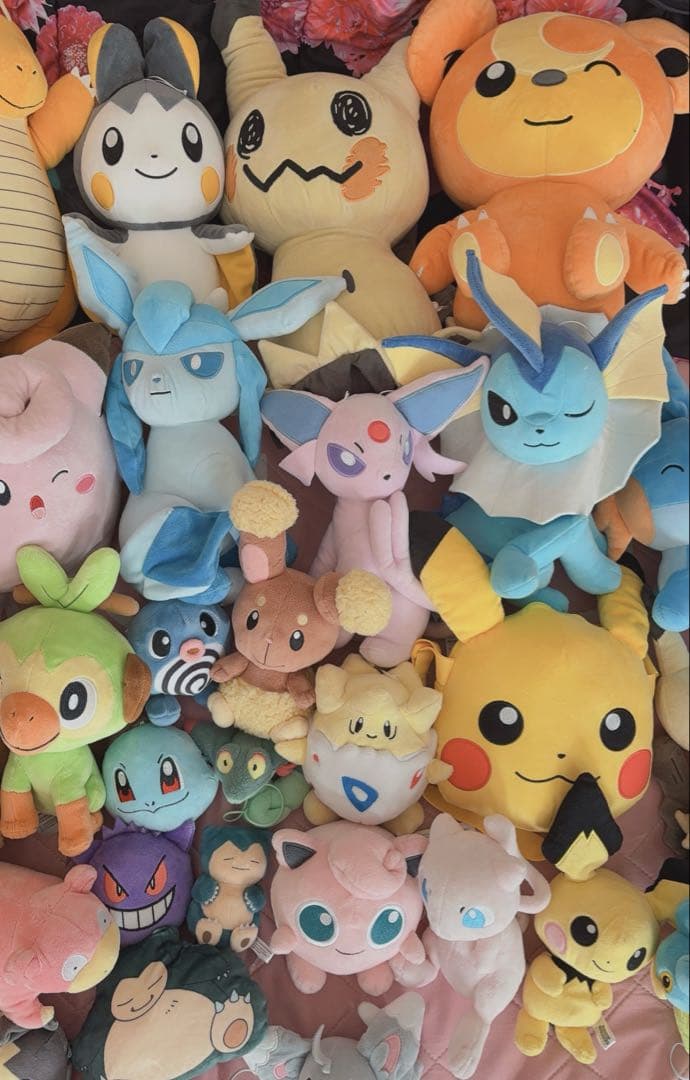 新品未使用 ポケモンぬいぐるみ まとめ売り 34体セット