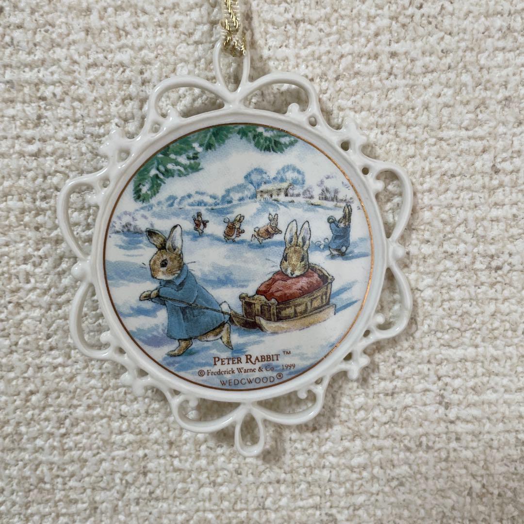ピーターラビット　オーナメント　ウェッジウッド
