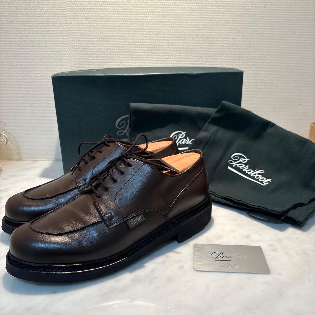 超美品　パラブーツ　シャンボード　エディフィス　別注　UK7