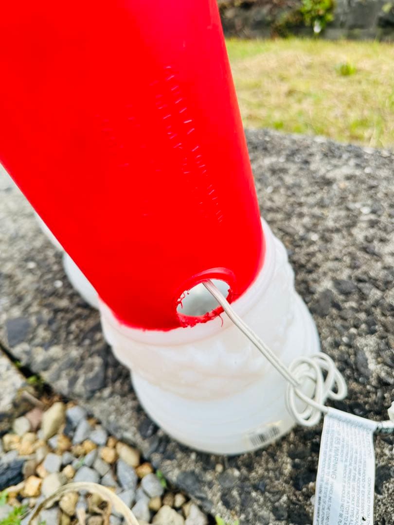 ビンテージ ノエル キャンドル イルミネーションライト ブローモールド ライト