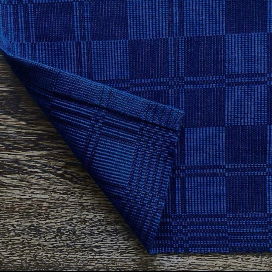 ランチョンマット・2枚組 ／ 手織り・本藍染め