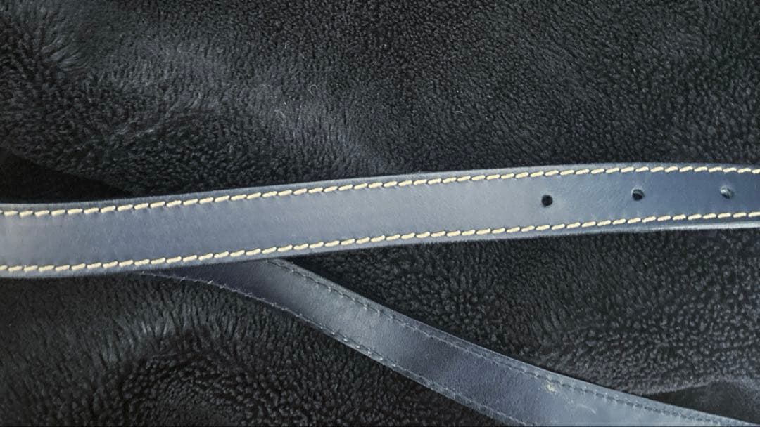 Gucci GGスプリーム ショルダー バッグPVC ベージュ ネイビー