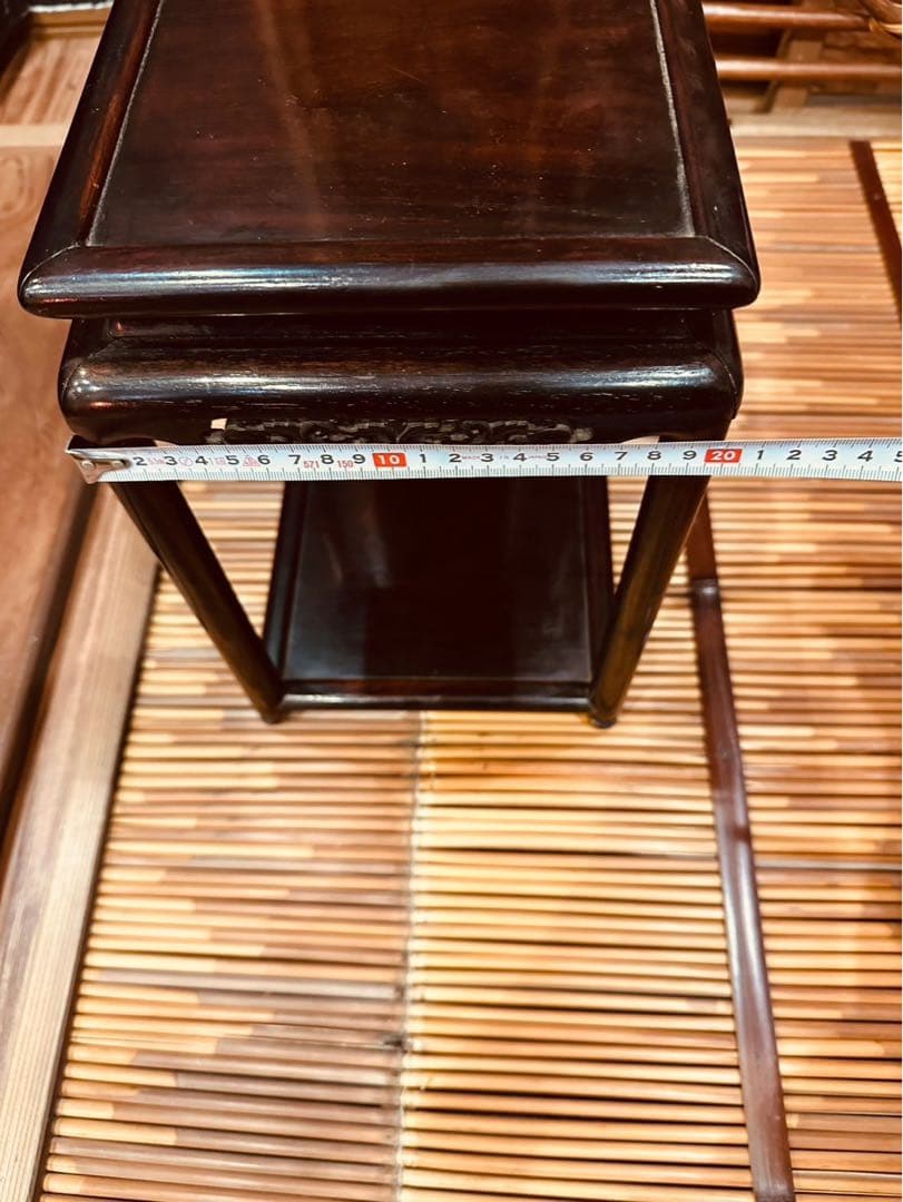 紫檀 花台 インテリア アンティーク 昭和レトロ 和室