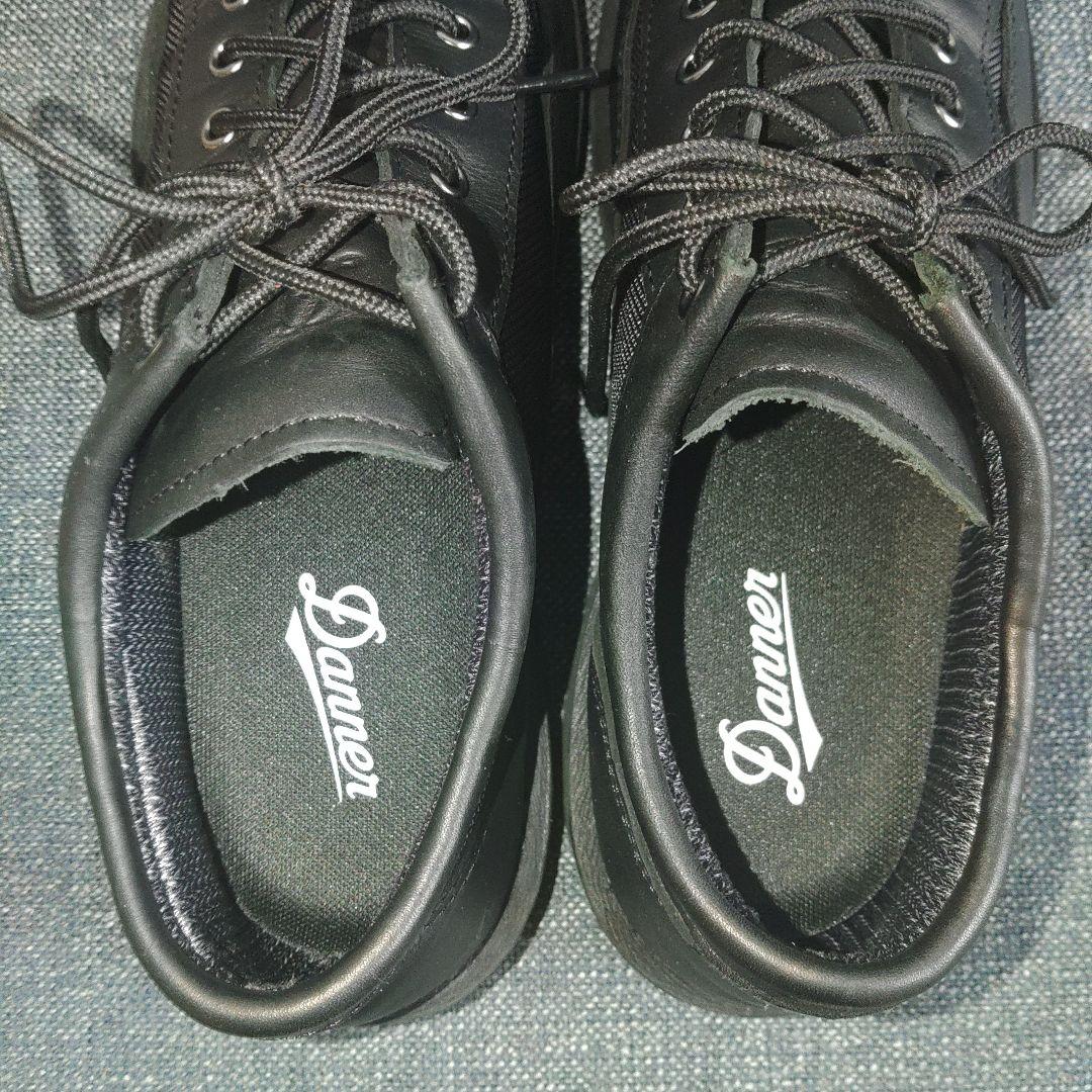 靴 DANNER FIELD LOW BLACK/BLACK