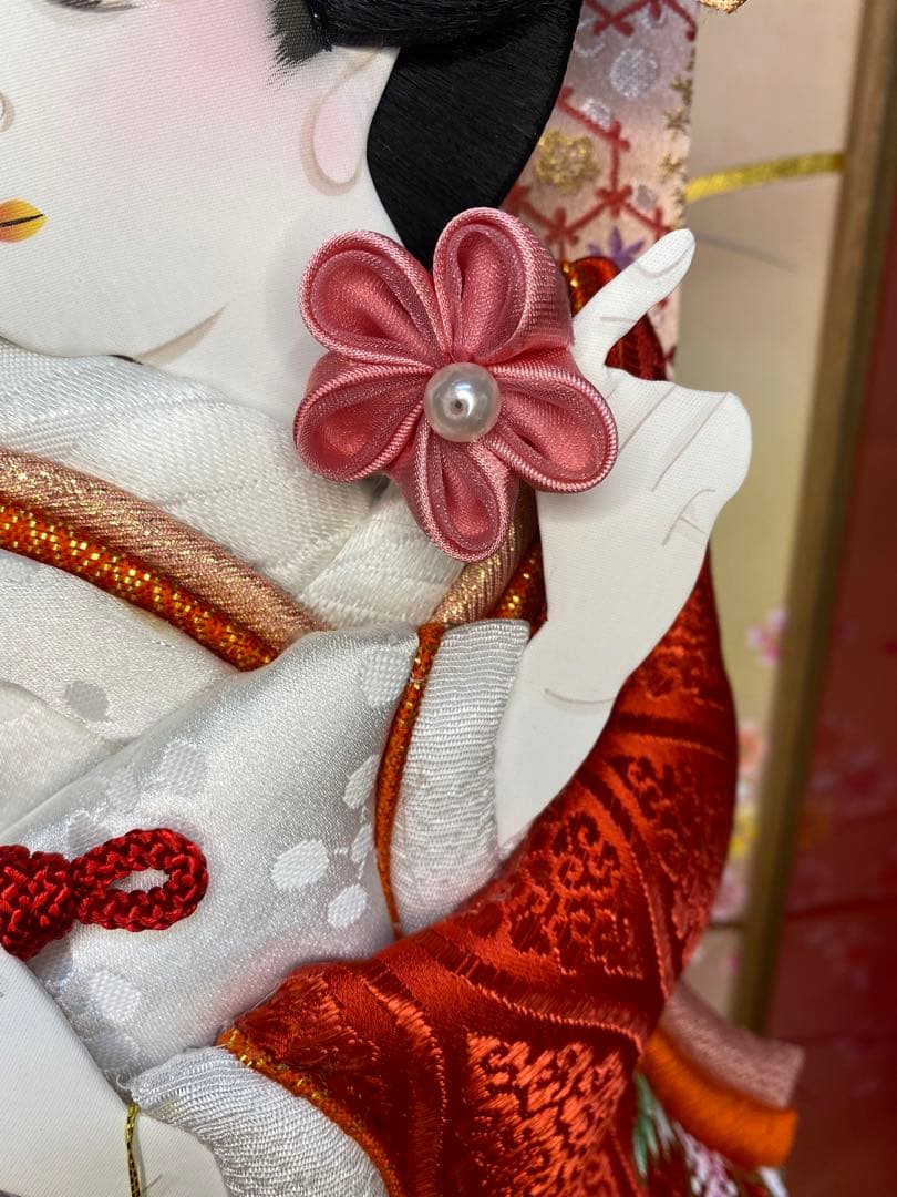 羽子板　ガラスケース１５号・サイズ間口約３２×奥行約２９×高さ約６４㎝