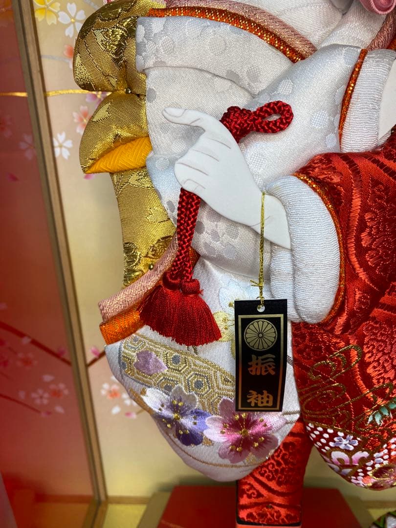 羽子板　ガラスケース１５号・サイズ間口約３２×奥行約２９×高さ約６４㎝