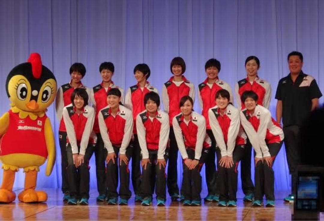 mizuno ミズノ リオ五輪 バレーボール日本代表 ウォームアップスーツ