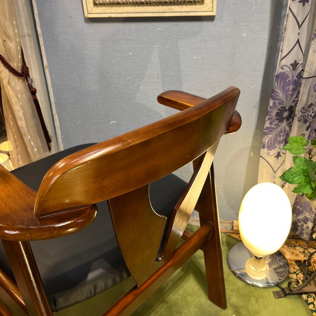 まきまきミッドセンチュリー　ヴィンテージ 80’s ショートアームチェア