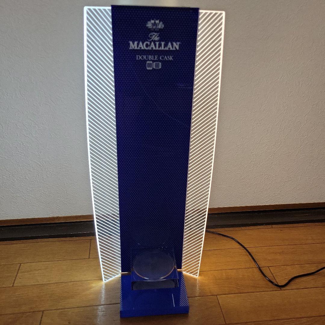 非売品 ザ マッカラン12年 ダブルカスク LED ディスプレイ ボトルスタンド