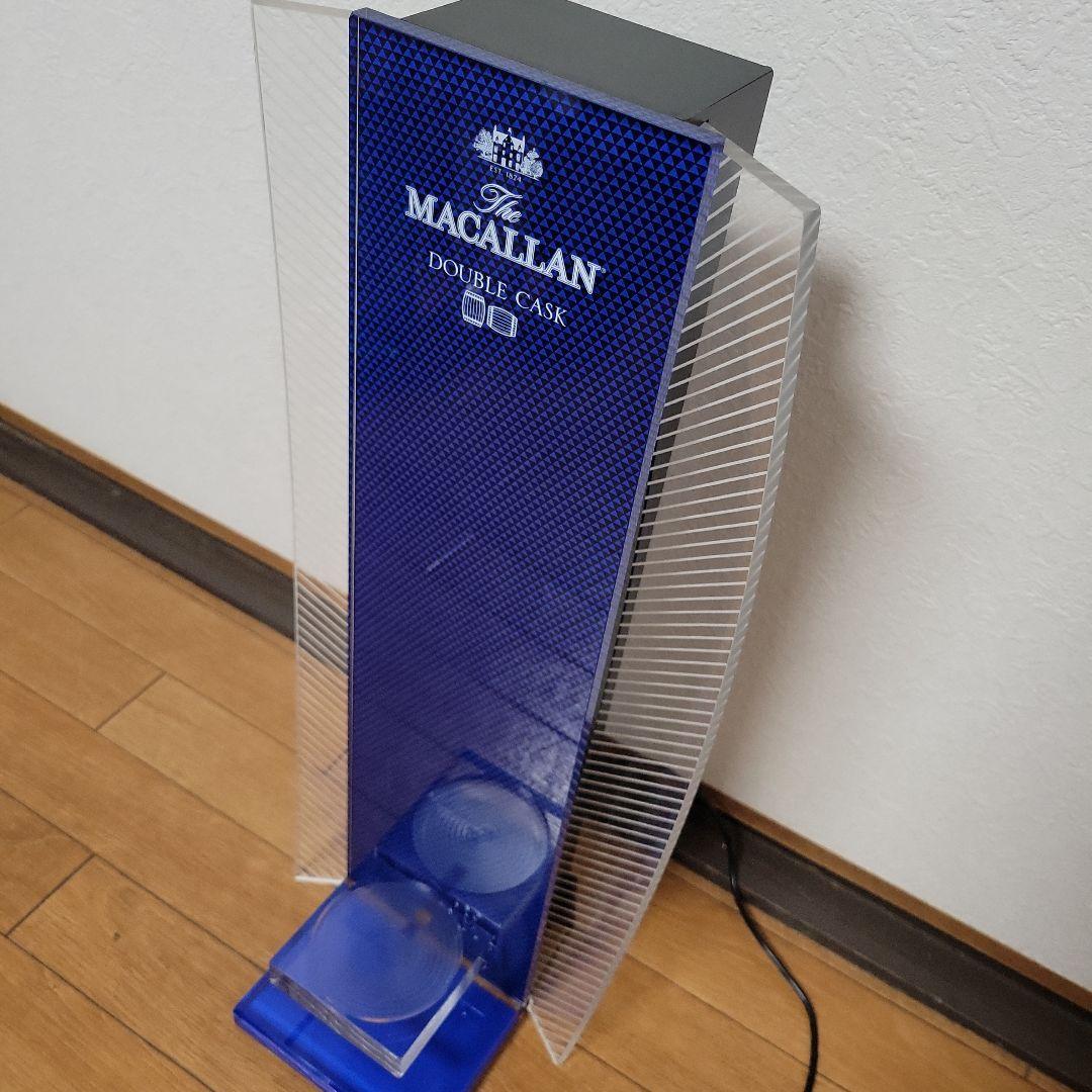 非売品 ザ マッカラン12年 ダブルカスク LED ディスプレイ ボトルスタンド