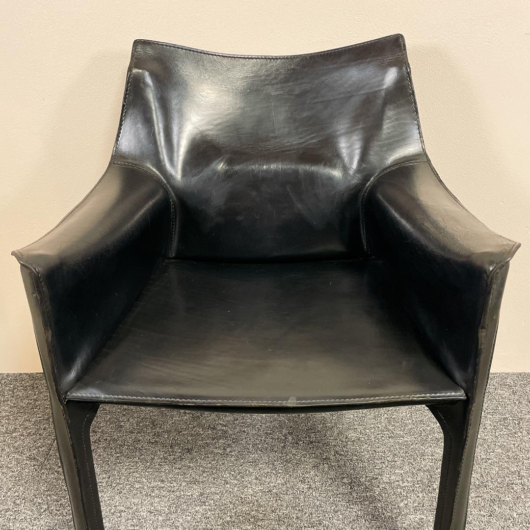 希少　名作　Cassina　カッシーナ 413 CAB　ブラック