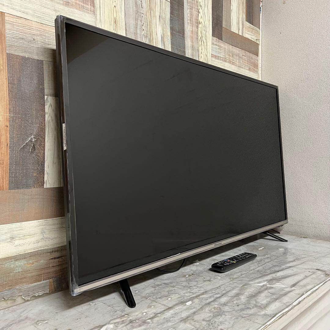 全国送料込❣️Hisense49型地デジ・BS CS液晶TV外付HDD裏録画対応