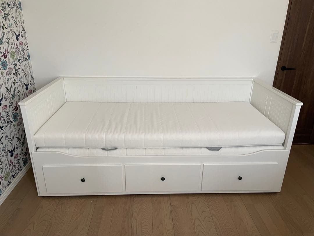 IKEA ヘムネス　マットレス2枚付きHEMNES