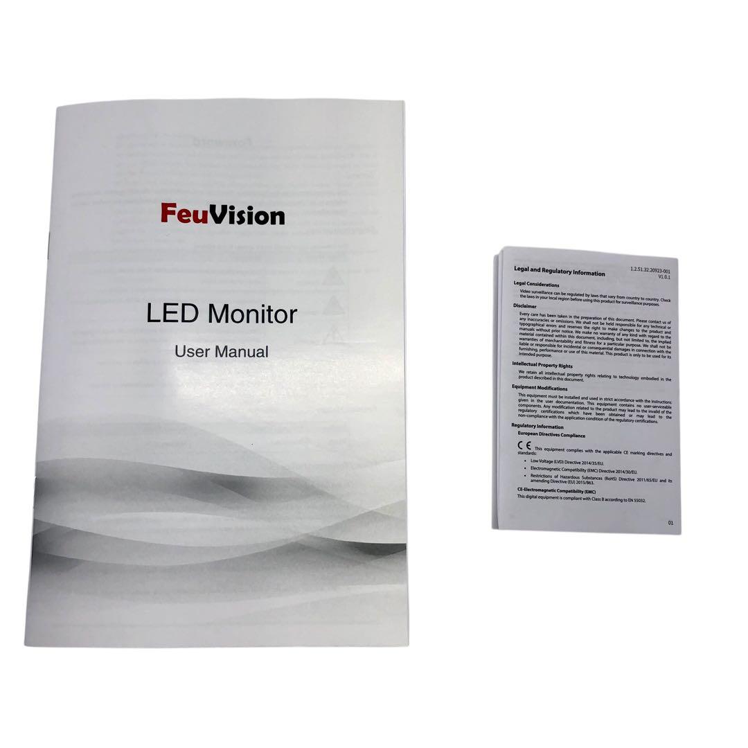 【開封済・未使用】FeuVision　27インチLEDモニター　FSID27AF