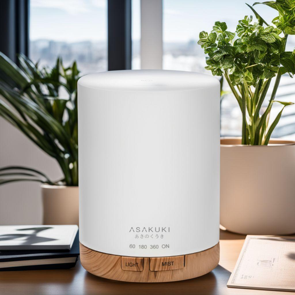 加湿器 小型 超音波式 アロマディフューザー 卓上
