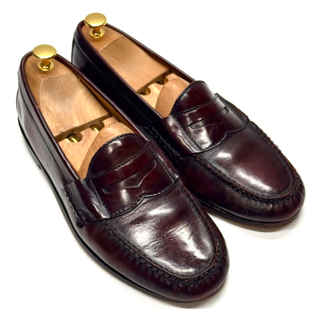 COLE HAAN ローファー バーガンディ ビジネスシューズ 本革 革靴