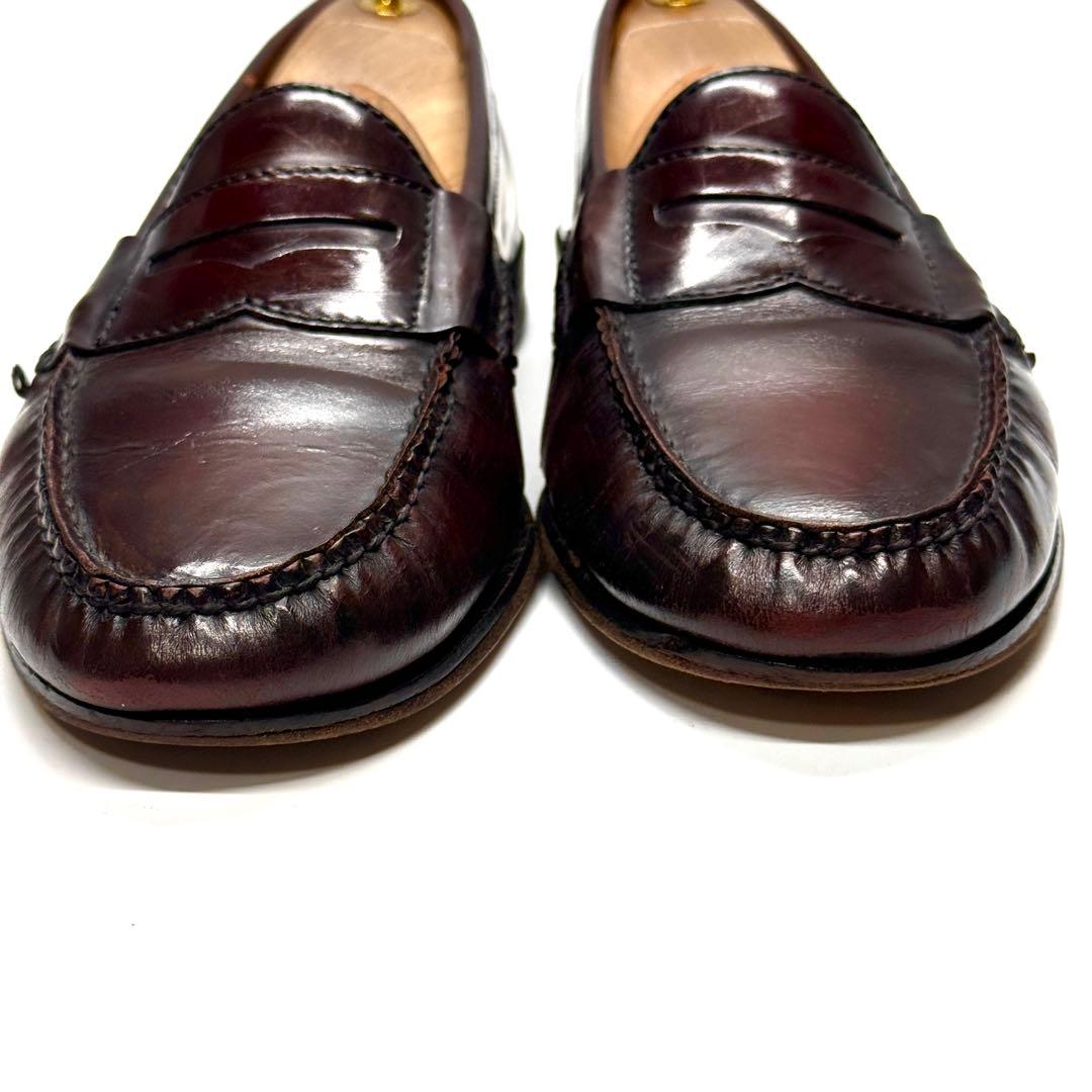 COLE HAAN ローファー バーガンディ ビジネスシューズ 本革 革靴