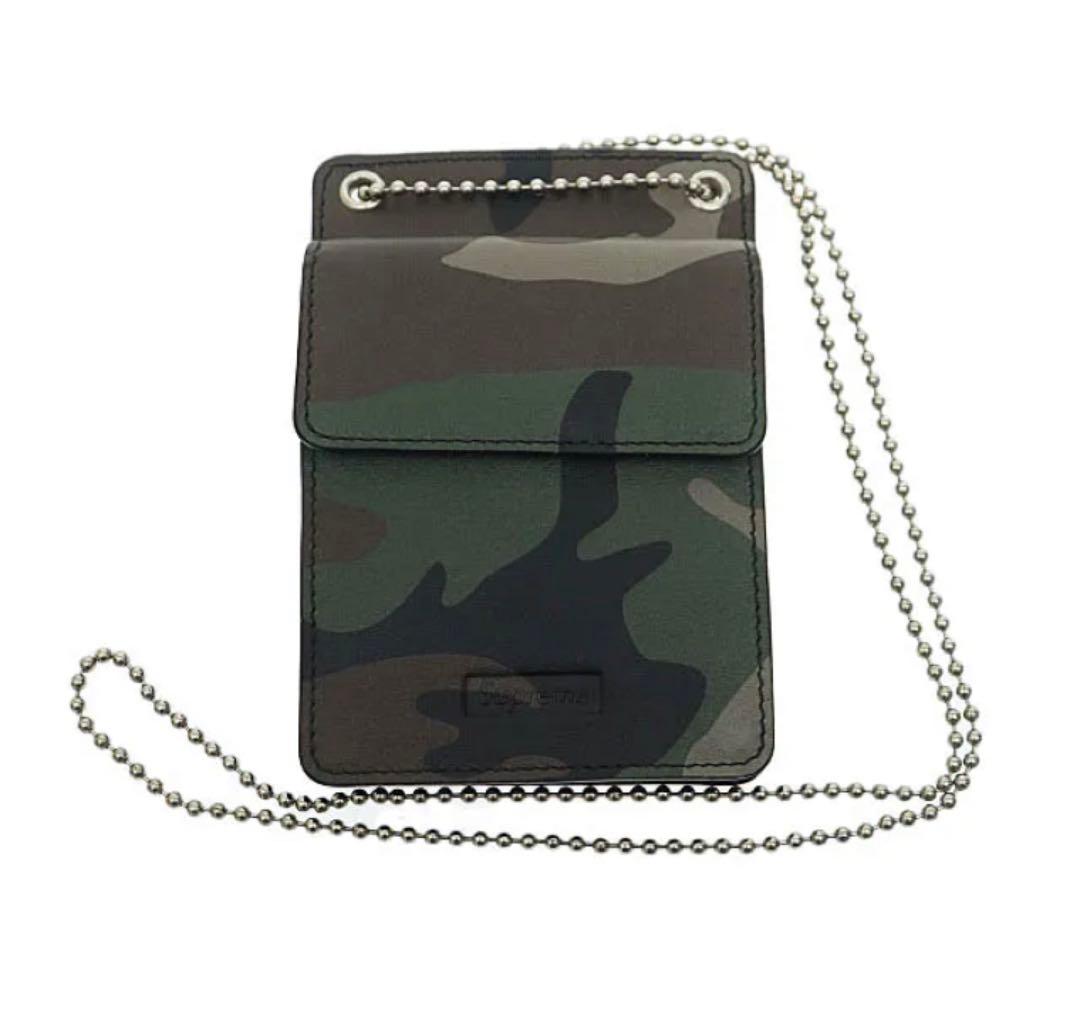18AW Supreme Leather ID Holder＋Wallet