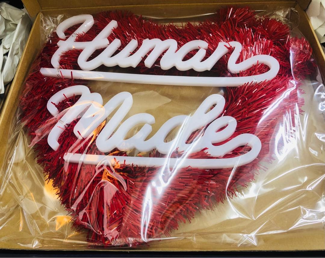 Human Made ハート型クリスマスリース 1個