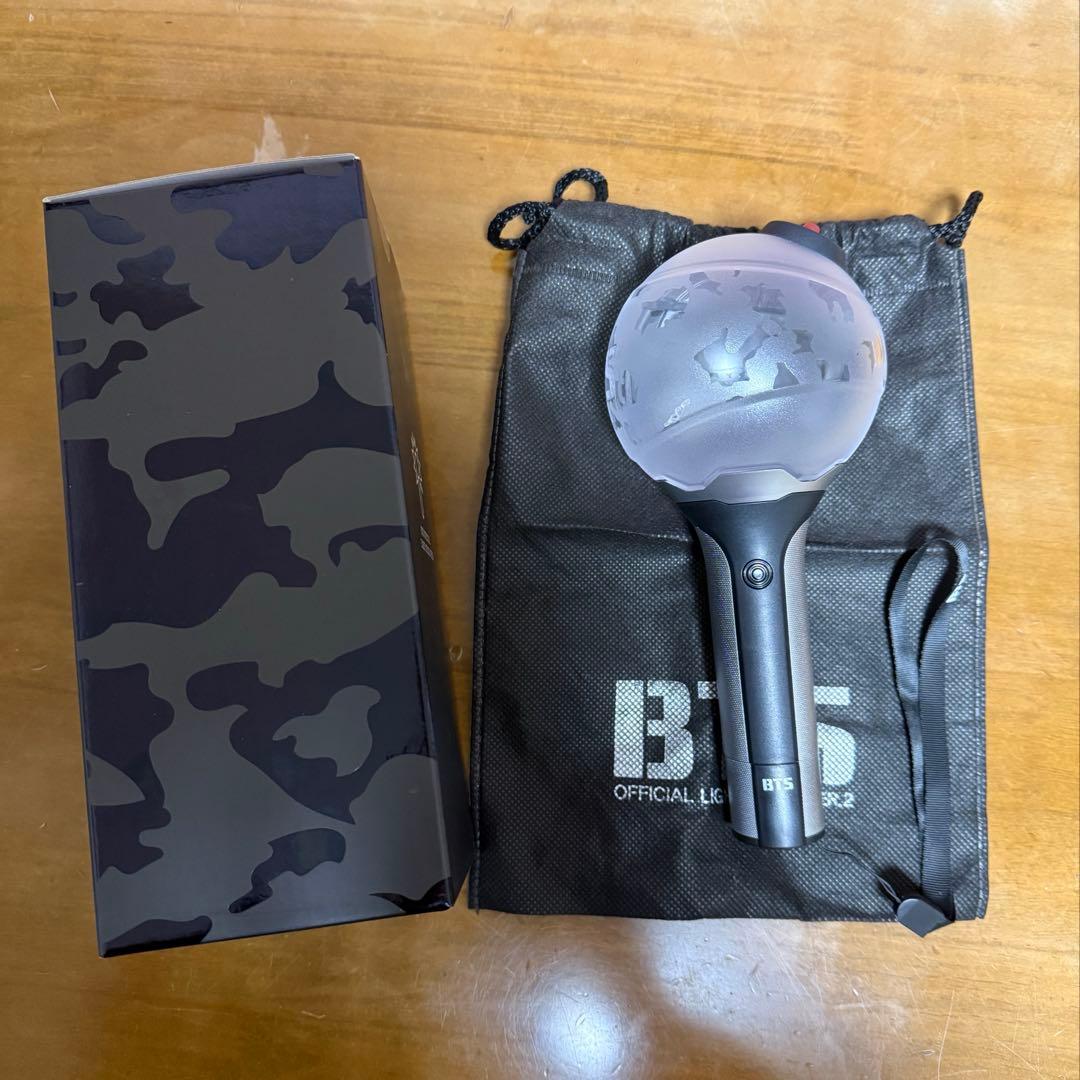 BTS ペンライト DVD CD テテ グク ジン ジミン ホソク RM シュガ