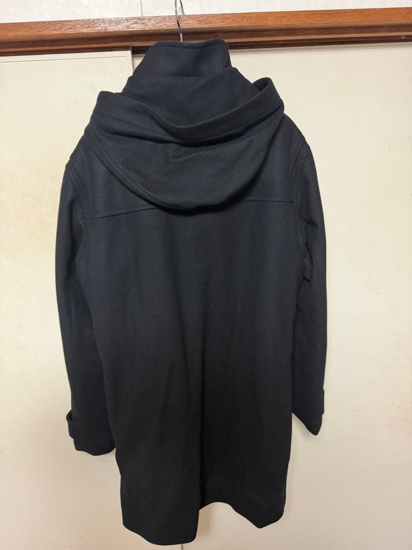 ポールスミス ロング ダッフルコート 黒　カラフル