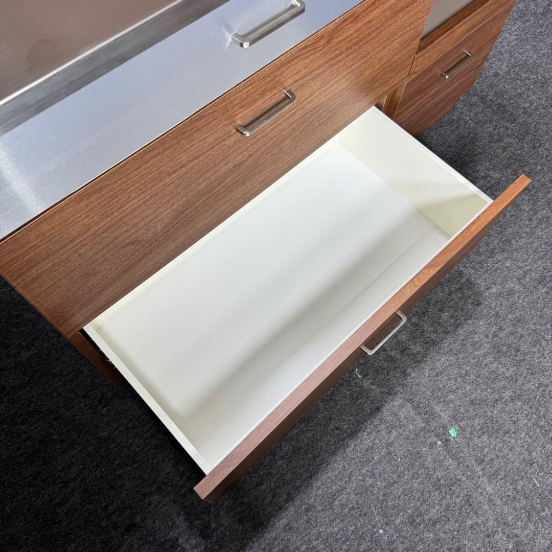 リビングハウス 食器棚 ルシード 幅120cm キッチンボード d3777