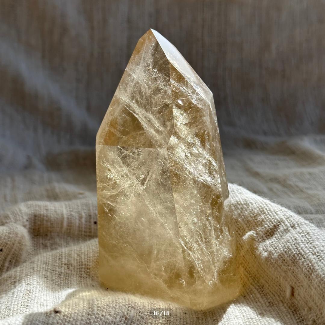 非加熱【シトリン】 天然 シトリン ポイント ブラジル産