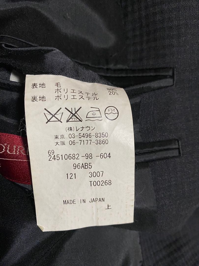 ichee◆イタリア製Ermenegildo Zegna生地使用◆メンズスーツ