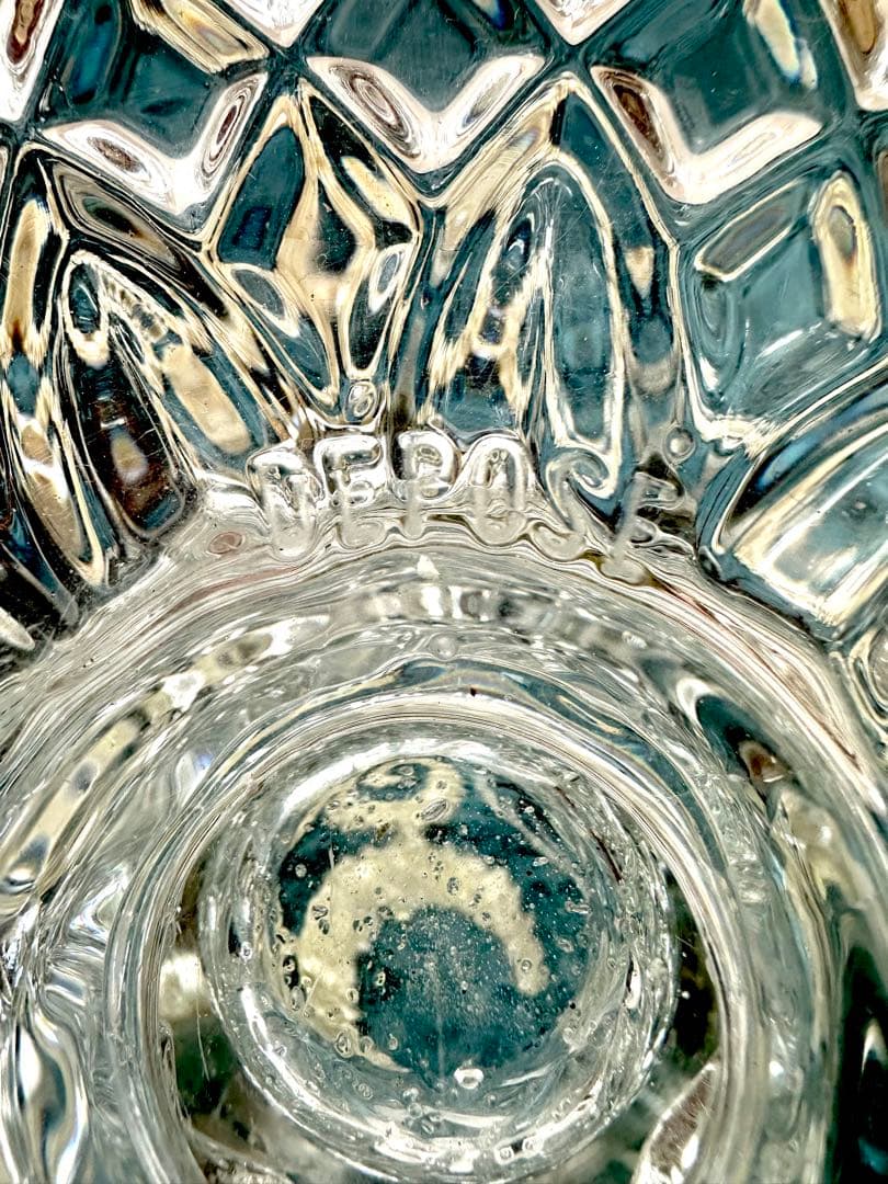 Old Baccarat オールドバカラ DEPOSE ディアマンカレコンポート