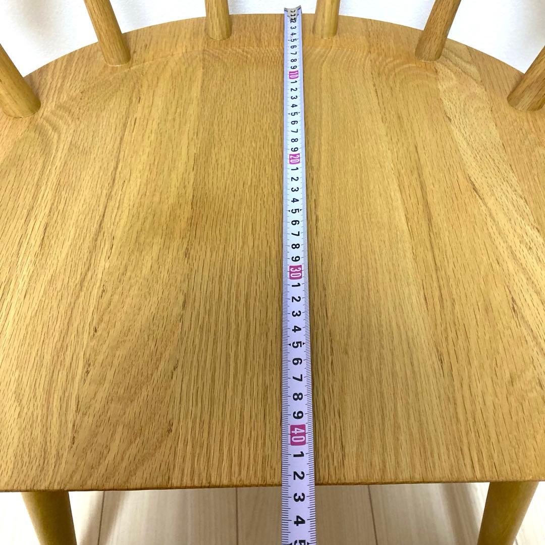 ナフコ　キャプテンチェア ダイニングチェア　アームチェア　椅子　天然木