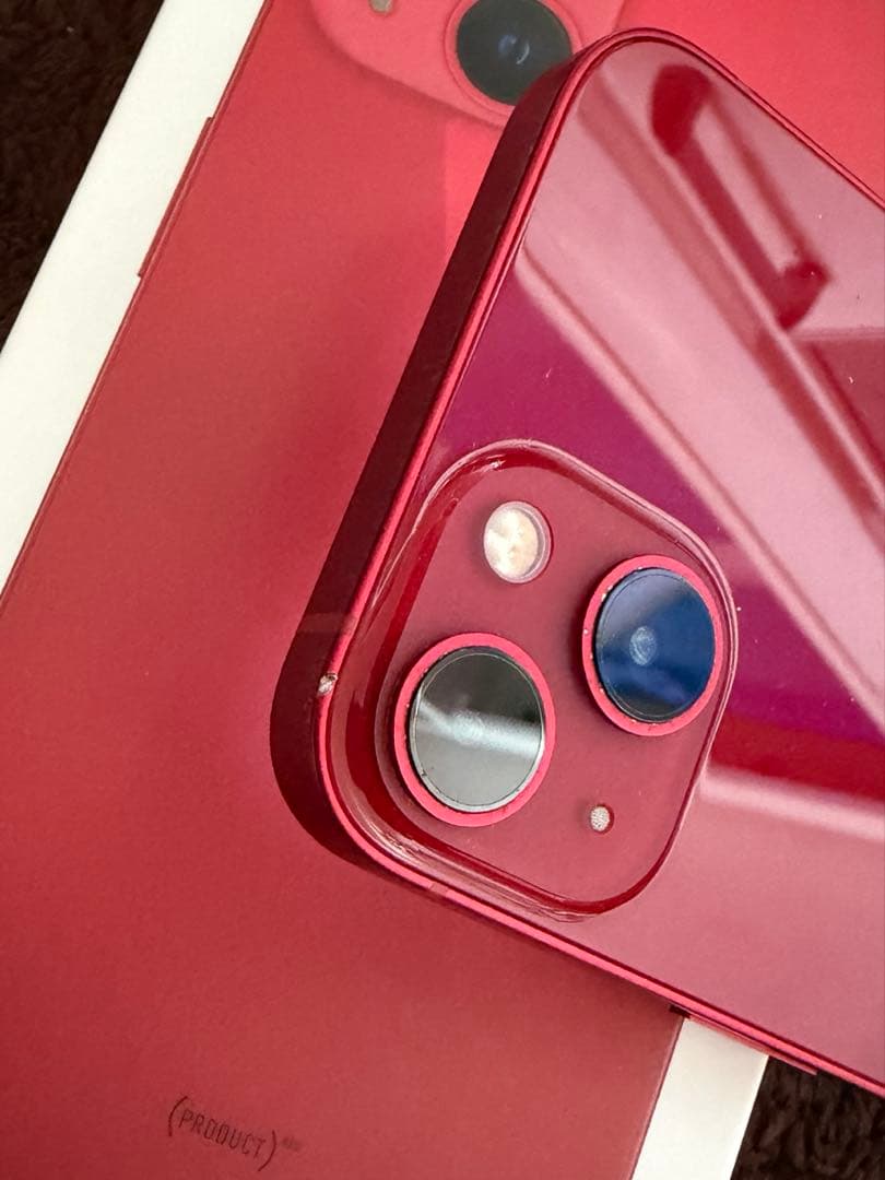 Apple iPhone 13 PRODUCT(RED) 128GB本体 箱付き