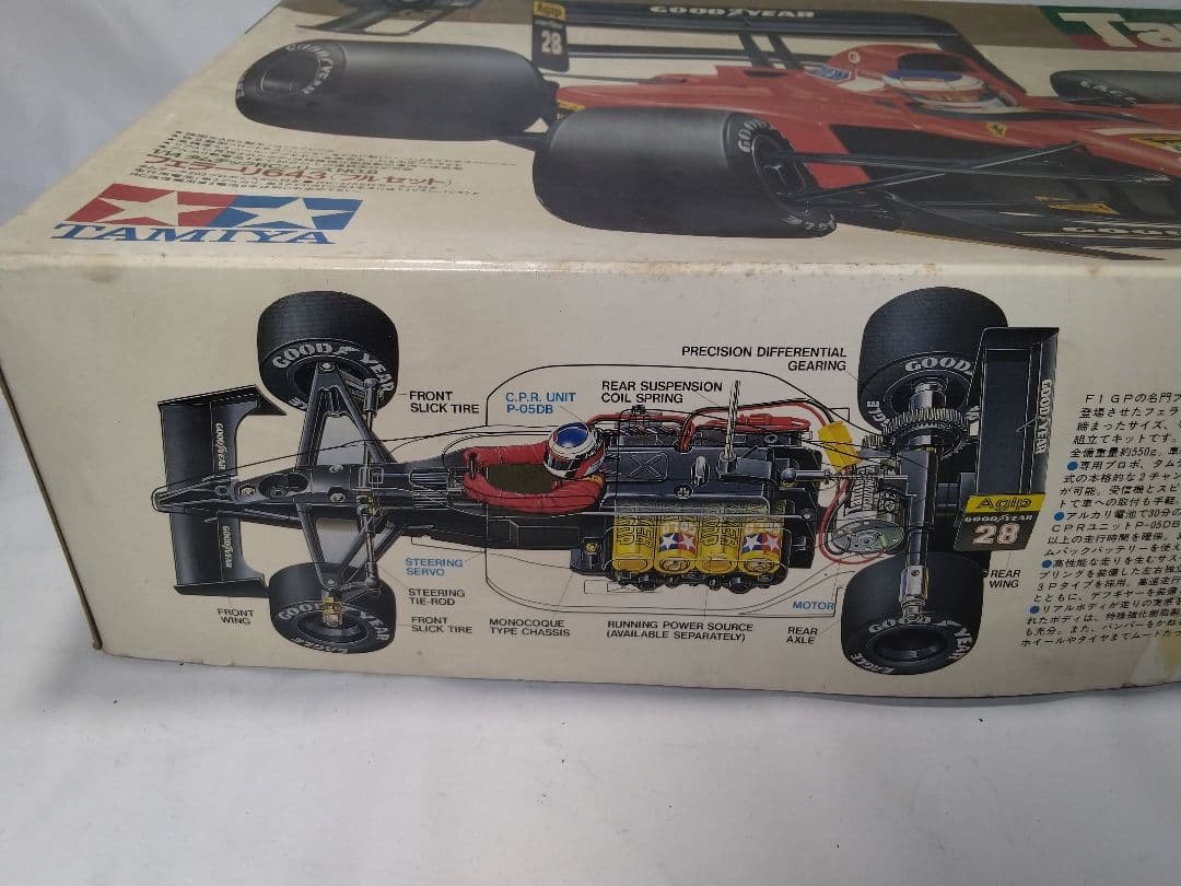 タミヤ◆RC　1/14　フェラーリ643　タムテック　組立物