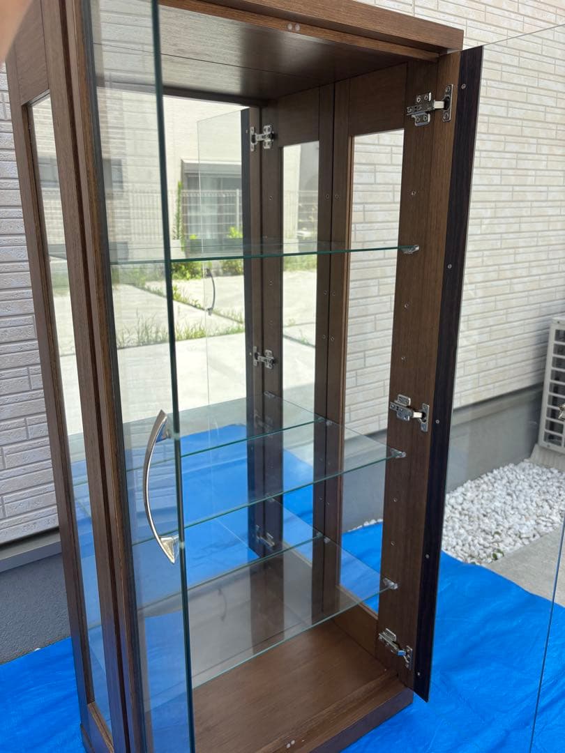 美品‼︎コレクション棚 食器棚 ガラス