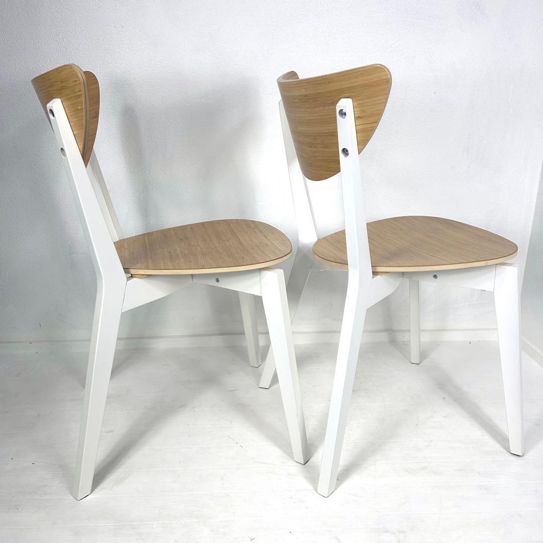 IKEA チェア NORDMYRA ノールドミーラ 2脚 ダイニングチェア