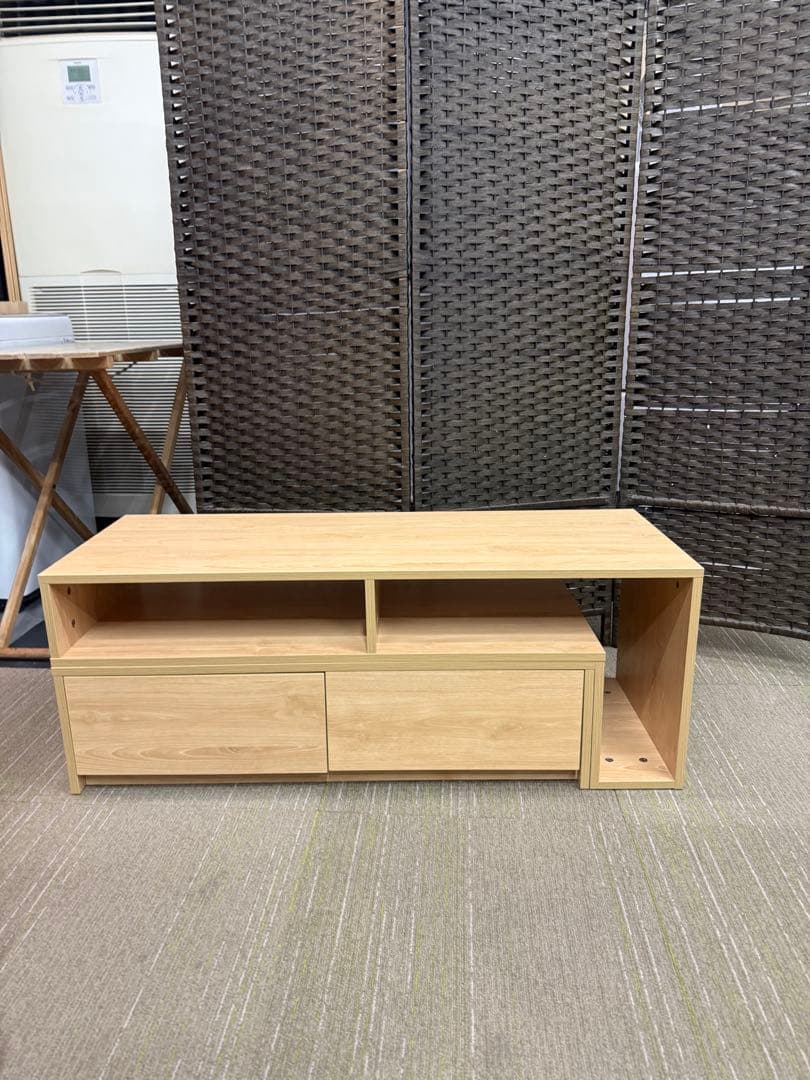 【美品】【洗浄消毒作業済】伸縮式テレビボード　テレビ台　TVボード