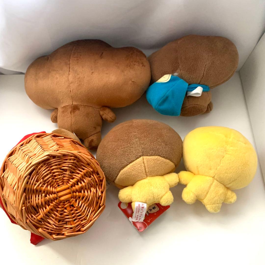 こげぱん　ギフトBOXぬいぐるみ　平成レトロ　サンエックス　5点セット