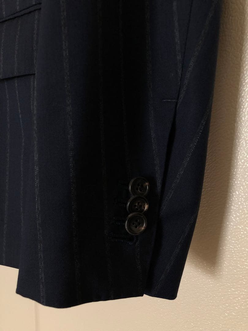Gabriele pasini ガブリエレパジーニ ダブルスーツ ネイビー　48