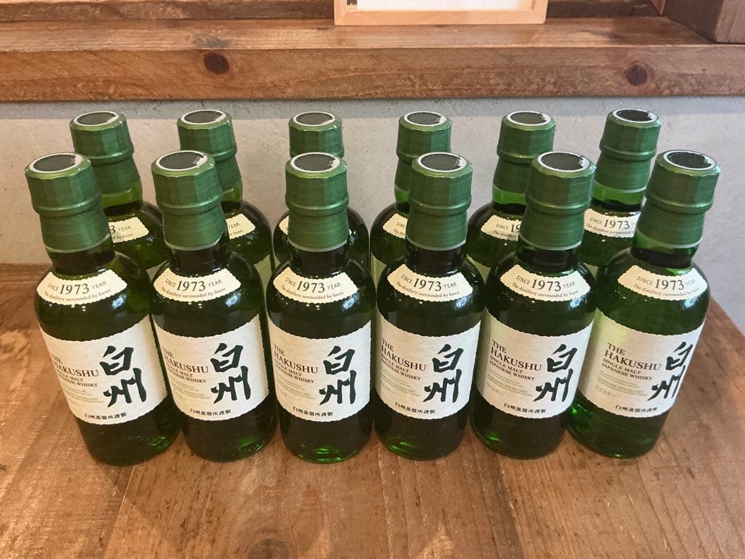白州ウイスキー ミニボトル180ml 12本セット