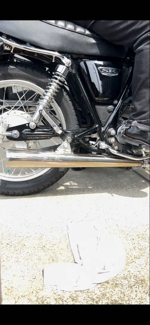 SR400 ペイトンプレイスコンチマフラー（FI車専用)