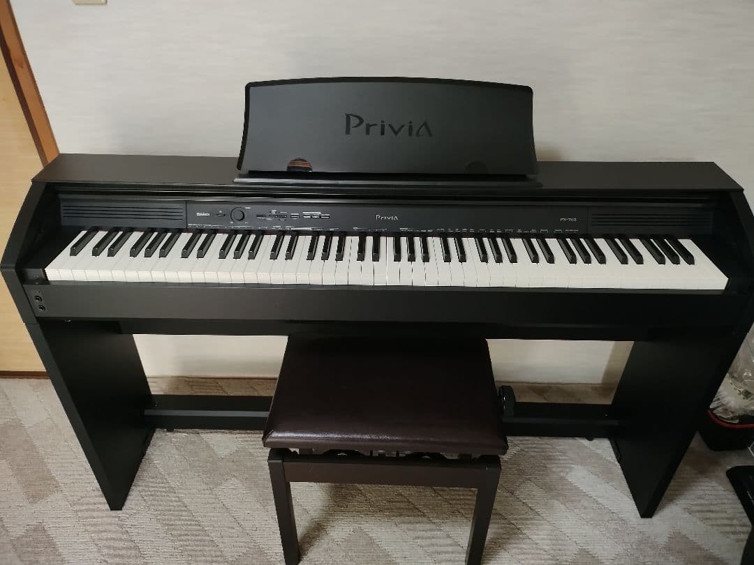 【再値下げ】CASIO Privia PX-760デジタルピアノ